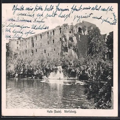 AK Halle /Saale, Moritzburg