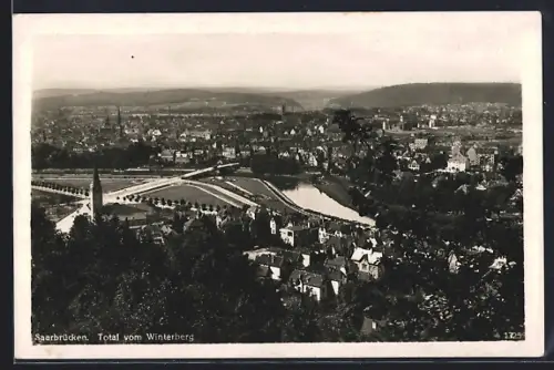 AK Saarbrücken, Total vom Winterberg