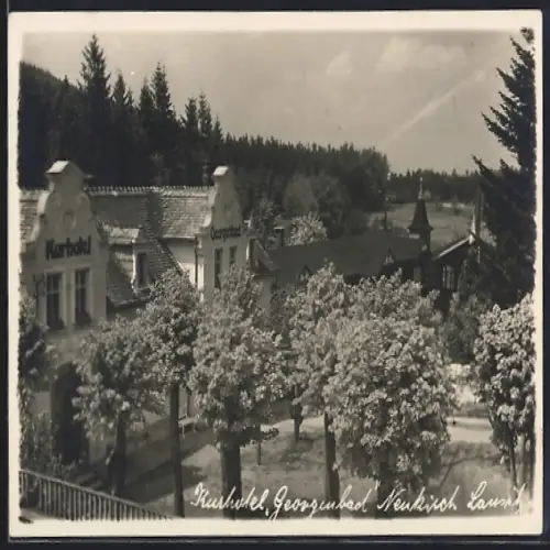 AK Neukirch /Lausitz, Kurhotel Georgenbad