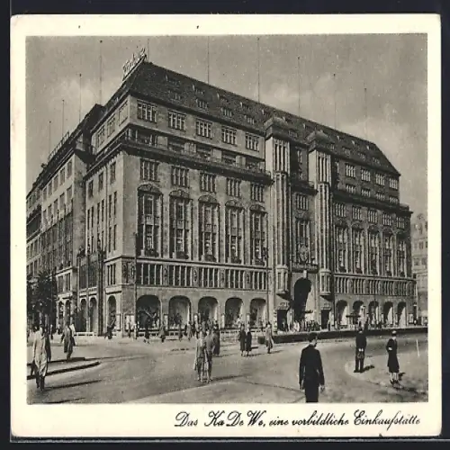 AK Berlin, Kaufhaus des Westens, KaDeWe