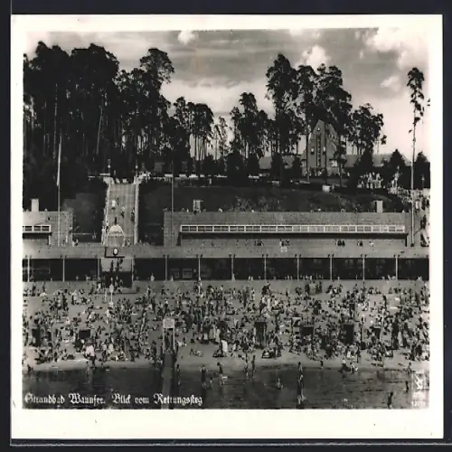 AK Berlin-Wannsee, Blick vom Rettungssteg