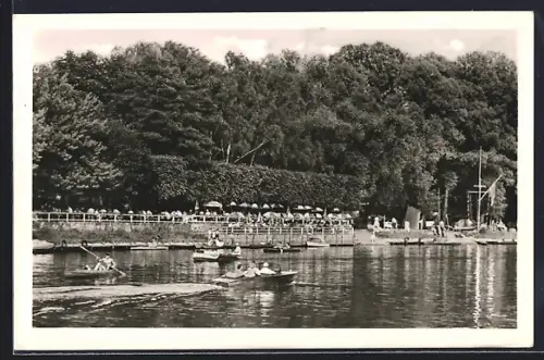 AK Berlin-Wannsee, Gaststätte Kohlhasenbrück, Inh. Alfred Söhnel