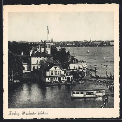 AK Hamburg, Uhlenhorster Fährhaus, 