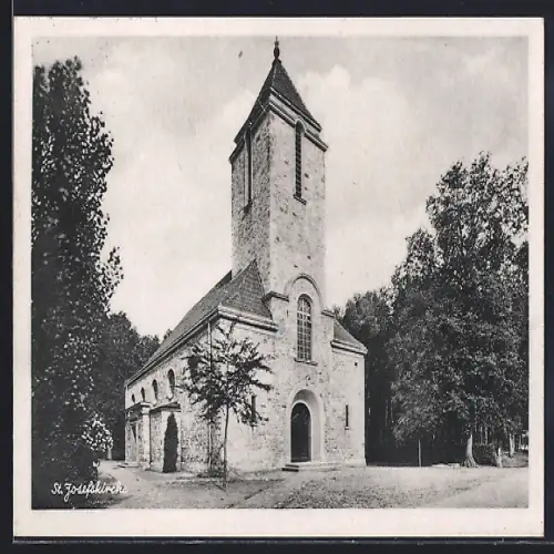 AK Bad Waldliesborn, St. Josefkirche