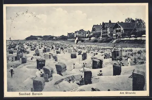 AK Bansin, Am Strande