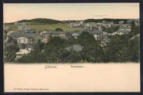 AK Göhren / Rügen, Panorama des Ortes