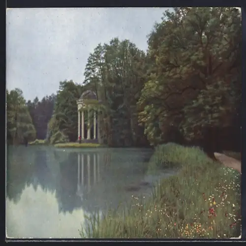 AK München, Apollotempel im Nymphenburger Park