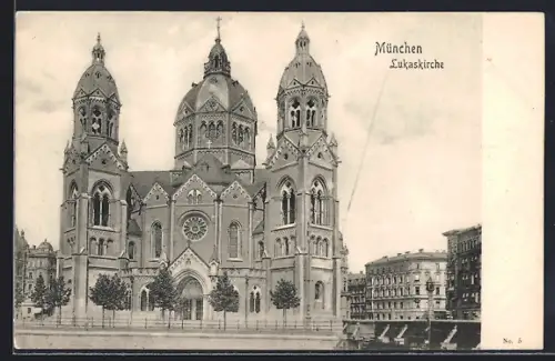 AK München, Lukaskirche