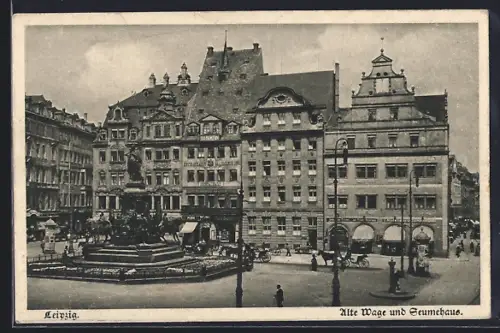 AK Leipzig, Alte Waage und Seumehaus