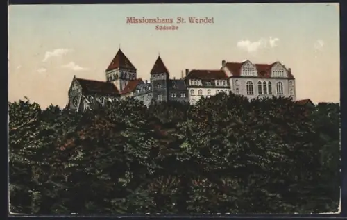 AK St. Wendel, Südseite des Missionshauses
