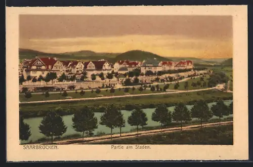 AK Saarbrücken, Partie am Staden