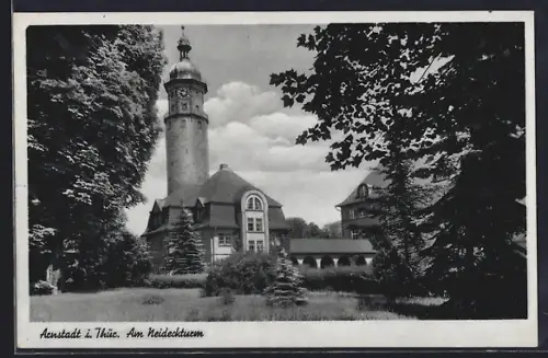 AK Arnstadt i. Thür., Am Neideckturm