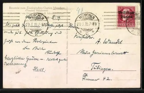 Künstler-AK Fuchs im Winterwald