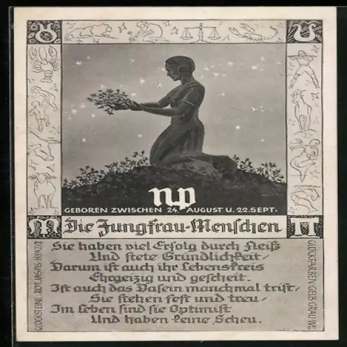 AK die Jungfrau-Menschen