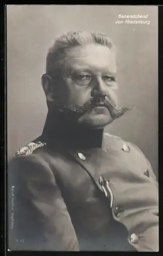 AK Generaloberst Paul von Hindenburg