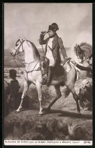 AK Napoléon a Wagram, Detail