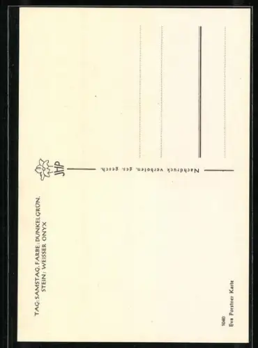 AK Sternzeichen Steinbock, Mann in einem Bett auf einem Berg