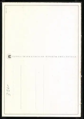 AK Mädchen mit ihrem Stoffhund, Spielzeug