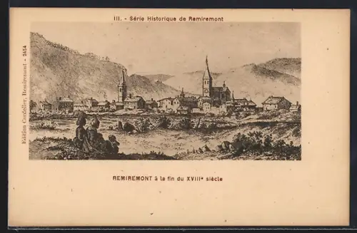 AK Remiremont, à la fin du XVIIIe siècle