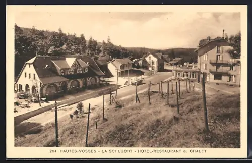 AK La Schlucht, Hôtel-Restaurant du Chalet dans les Hautes-Vosges