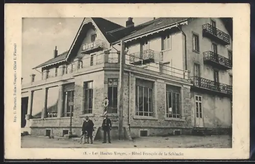 AK La Schlucht, Hôtel Francais de la Schlucht