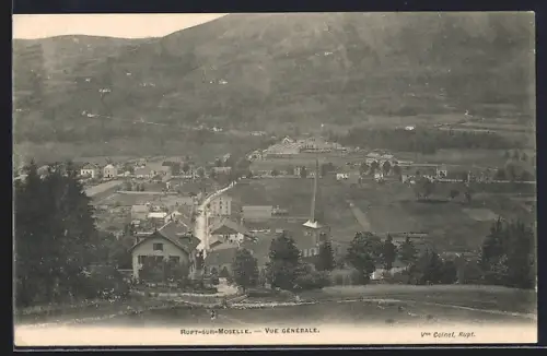 AK Rupt-sur-Moselle, Vue générale du village et du paysage environnant