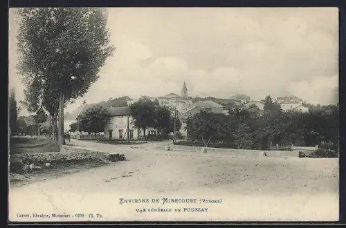 AK Poussay, Vue générale de Poussay