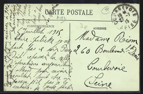 AK Neufchâteau, Vue générale vers l`Église Saint-Nicolas