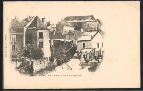 AK Neufchâteau, La Vieille Tour du Mouzon