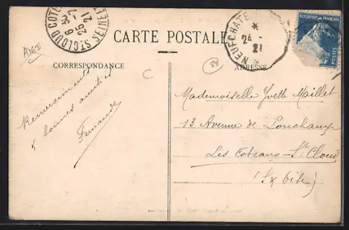 AK Neufchâteau, Vue générale