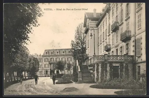 AK Vittel, Hôtel du Parc et Central Hôtel