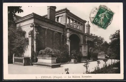 AK Épinal /Vosges, La Maison Romaine