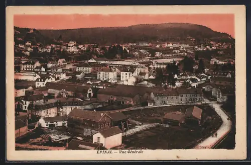 AK Épinal, Vue générale