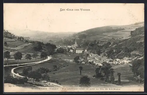 AK Wissembach /Vosges, Vue générale prise du côté du col de Ste-Marie
