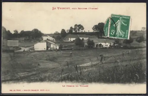 AK Le Vermont /Vosges, Le dessus du village