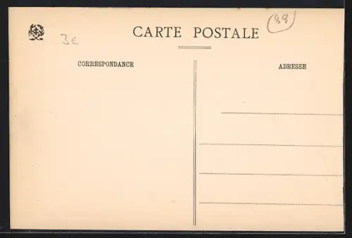 AK Le Tholy /Vosges, Route de Gérardmer, Vue prise du Village