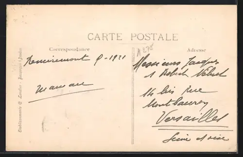 AK Remiremont /Vosges, Vue Générale prise du Parmont