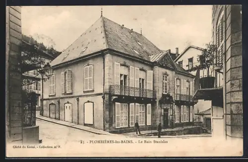AK Plombières-les-Bains, Le Bain Stanislas