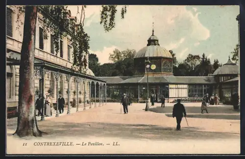AK Contrexéville, Le Pavillon