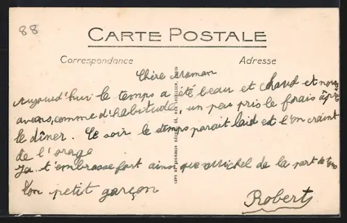 AK Vittel, À l`heure du Concert sur l`Esplanade