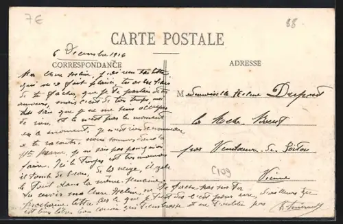 AK Xertigny, Vue de la Route de Plombières