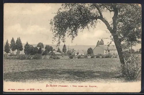 AK St-Rémy /Vosges, Vue prise du Paquis