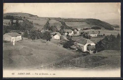 AK Saint-Dié, Vue de Graffin