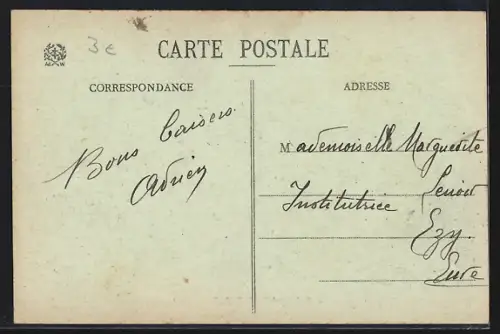 AK Saint Dié /Vosges, Vue générale prise d`au-dessus des Tiges