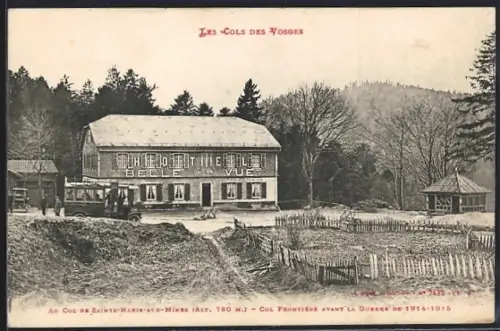 AK Sainte-Marie-aux-Mines, Col frontière avant la guerre de 1914-1918