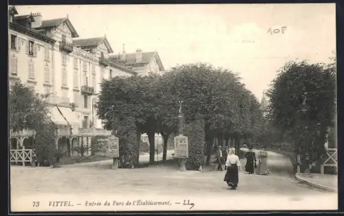 AK Vittel, Entrée du Parc de l`Établissement