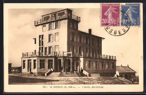 AK Le Hohneck, L`Hôtel Belvédère