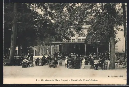 AK Contrexéville /Vosges, Buvette du Grand Casino