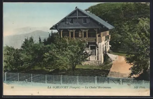 AK La Schlucht /Vosges, Le Chalet Hartmann
