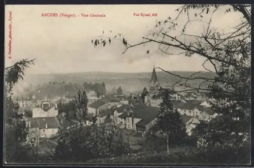 AK Arches /Vosges, Vue Générale